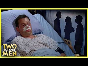 Alan Recovers from His Very Real Heart Attack | Two and a Half Men