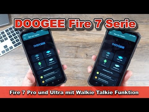 🔥 DOOGEE Fire 7 Pro & Fire 7 Ultra – Outdoor-Smartphones mit Push-to-Talk und 13k mAh Akku im Test