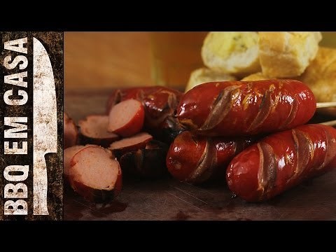 COMO PREPARAR SALSICHÃO NA CHURRASQUEIRA