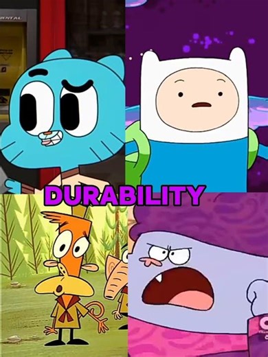 Gumball Vs Finn Vs Lazlo Vs Chowder