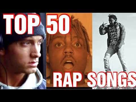 The top 50 greatest RAP SONGS of all time.