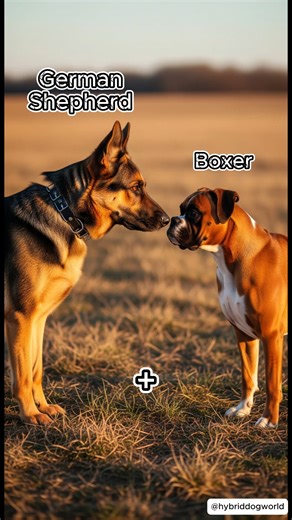 🇺🇸 The "Soldier" with a Sense of Humor... 🪖🤡 Meet the German Boxer (German Shepherd × Boxer). 50% Military Discipline. 50% Professional Clown. 100% Energy. ⚡🇩🇪 He will protect your life with zero hesitation... but he also punches you in the face for attention! 🥊😂 Is this the ultimate family dog? Vote below! 👇 #germanboxer #germanshepherd #boxer #boxerdog #dogsoftiktok #Fbllifestyle #Reels #Dogs | Paw Kingdom