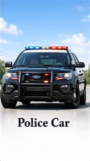 P for Police Car 🚓 | ABC Vehicles for Kids | Learn Vehicle Names | Alphabet P