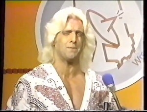 1981: Gordon Solie interviews NWA World Champion Ric Flair | RassleRama