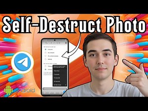 Updated Method: Send Self-Destructing Photo on Telegram On Phone - Full Tutorial