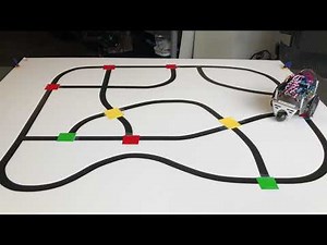 BlocklyProp with ActivityBot 360 Robot Line Following with ColorPal