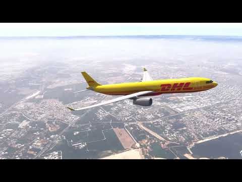 MSFS2024 DHL A300F Cargo | TEL AVIV - LEIPZIG | Full flight | [2K] LLBG - EDDP