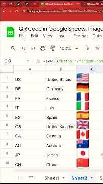 How to Generate QR Codes.IMAGE Function. 🚀