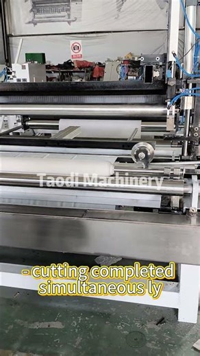 Fully automatic point-cutting and rewinding machine