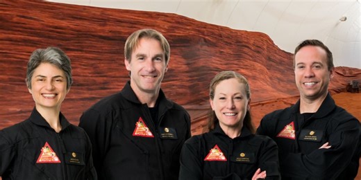 4 volunteers begin yearlong NASA simulation to mimic life on Mars