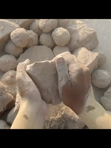 Relaxing Crumbling Sounds of Soft Dust on Dry Floor