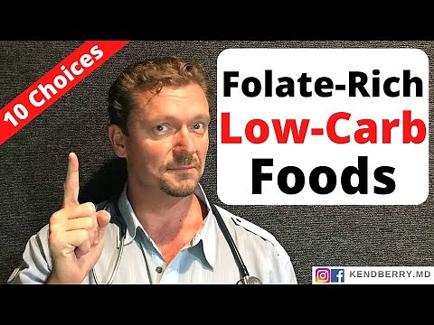 FOLATE Rich Low-Carb Foods (Folic Acid) 2024