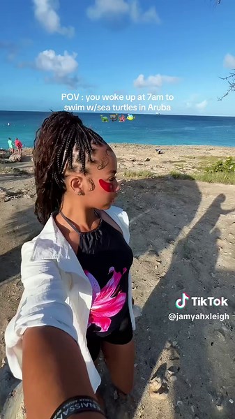 Tres Trapi📍| Add this to your bucket list🇦🇼 @UnderdogDivers 🐢☀️🫧#arubabeach #snorkling #onehappyisland #trestrapi #travelcreator