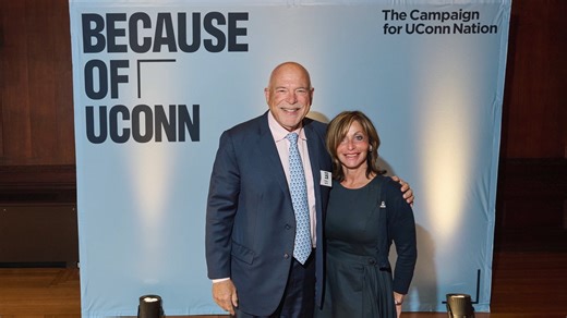 Shari Cantor ’81 (BUS) and Michael Cantor ’80 (ENG), ’83 JD have a love story that is rooted in UConn. Now, their impact will last far beyond with their $1M planned gift. https://bit.ly/4ktjpXP | UConn Alumni