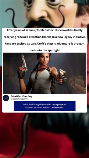 after years of silence, tomb raider: underworld is finally gaining attention thanks to a new legacy