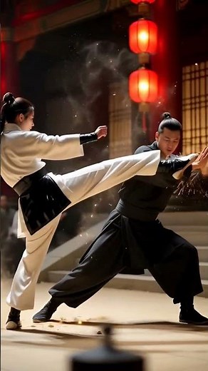 Ninja Attacks! Japanese Woman Strikes Back Hard #KungFuBattle #NinjaAttack #EpicClash
