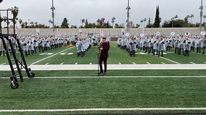 Another great moment from the Band Directors Marching Band was a collaboration with award-winning saxophonist Alex Hahn at the Tournament of Roses Bandfest. Hahn has released two solo albums, recorded on multiple Michael Bublé albums, and is director of jazz at Los Angeles County High School for the Arts. Even in the rain, the band and Mr. Hahn hit a home run with this energetic performance. Rose Parade Saluting America's Band Directors Alex Hahn Michael D. Sewell Memorial Foundation #RoseParade