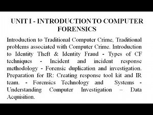 Introduction to Identity Theft & Identity Fraud and Types of CF techniques