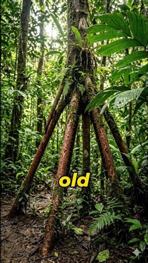 Trees That Move (Not Fake) #wildlife #shortvideo #facts #nature #walking #walkingtree #treetrunk