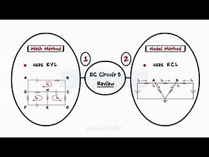 Basic Electrical- DC Circuits Part 5 - Circuit Analysis- Mesh and Nodal Analysis - Solved Problems