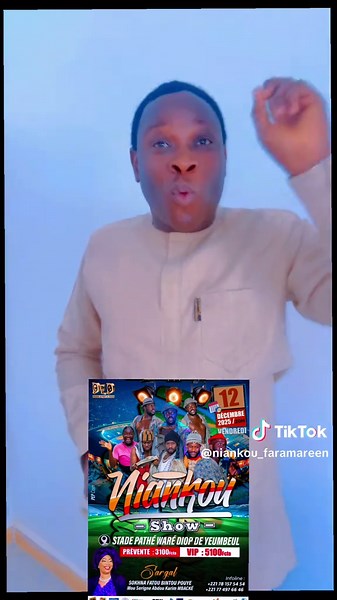 Wadial Niankou show le 12 décembre à Yeumbeul yaaaye🤣🤣