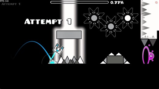 Death Corridor Showcase in Geometry Dash