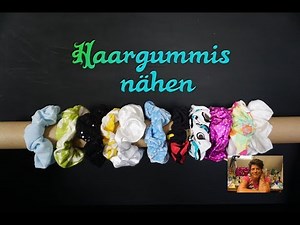 DIY | Scrunchies aus Stoffresten selber nähen | Nähanleitung Schritt für Schritt erklärt