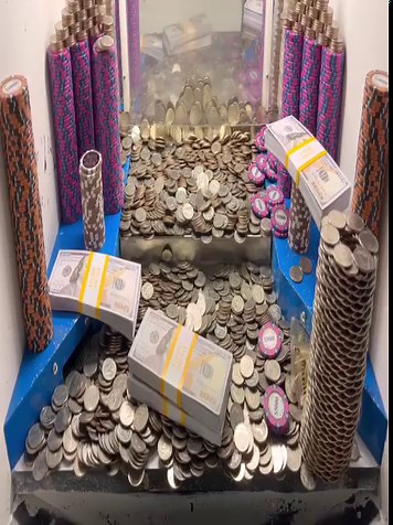 $25,000,000.00 Buy in, High Risk Coin Pusher! (Mega Jackpot) #coinpusher #aandvcoinpusher | Ginormous Coin Pusher