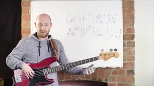 It's very useful to visualize intervals on the fretboard. Because of the tuning of the bass, intervalic shapes stay pretty much the same around the neck: | ScottsBassLessons.com