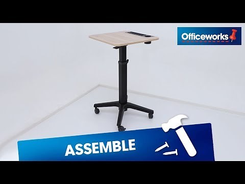 How to assemble the Stilford Professional Portable Lectern