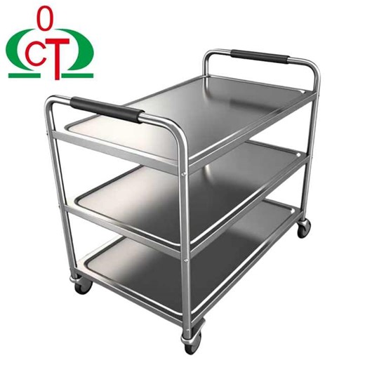 Commercial Trolley Cart 2/3/4/5-layer Kitchen Restaurant Stainless Steel Trolley Cart