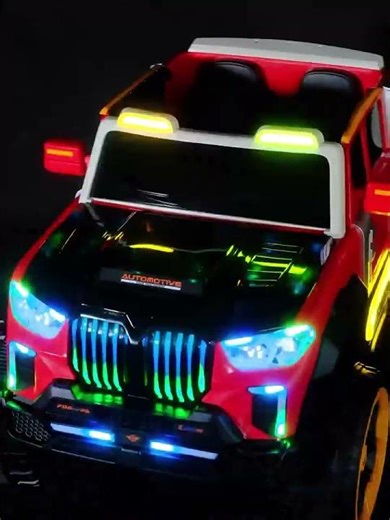 New Model 12V Battery Operated Electric Ride-on Toy Car for Kids with Colorful Lights