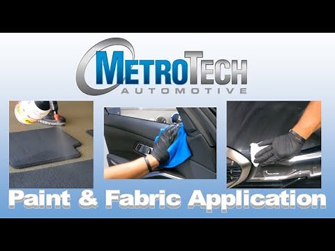 How to Apply Paint & Fabric Protection Products