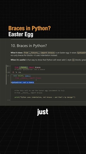 Did you know you can swap any two variables in Python without a temp variable? 🔥