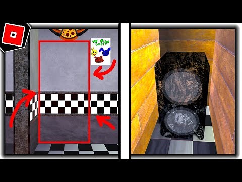 How to find SECRET SHADOW SPEAKER with HIDDEN MESSAGE in FREDBEAR'S MEGA ROLEPLAY - Roblox