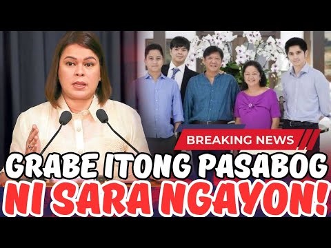 SARA NAGPAULAN NG MGA BANAT! GRABE ANG MGA SINABI!