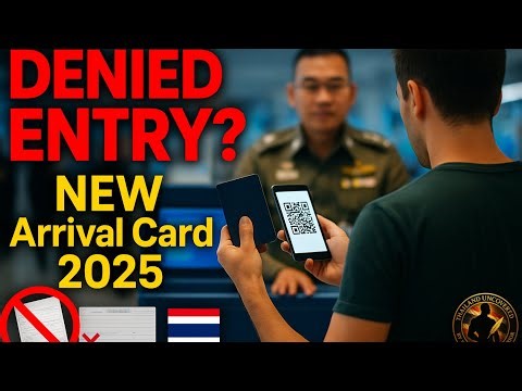 🇹🇭 Thailand’s New Arrival Card 2025 ⚠️ What They’re Not Telling Travelers (Step-by-Step Truth)