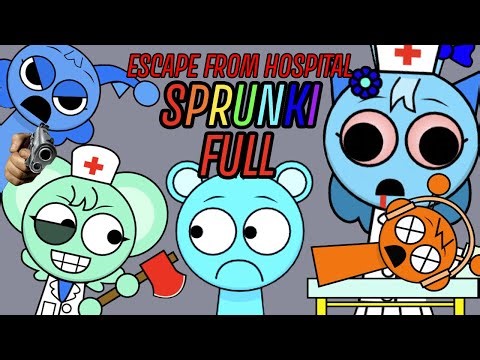Escape From Hospital [Full Version] : Sprunki Horror gameplay walkthrough