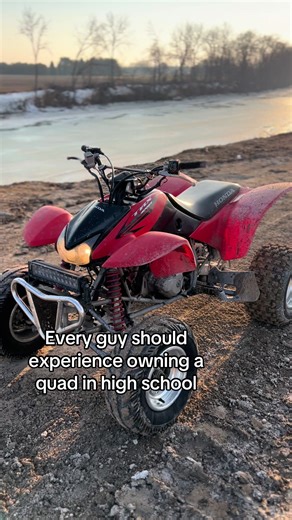 Most fun thing ever #honda #fyp #400ex #quad