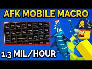 *MOBILE* Roblox Fisch Macro FOR FREE! (NEW)