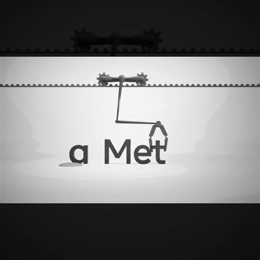 how meta logo formed from Facebook