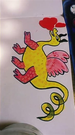 Dragon Drawing | Fire Dragon Drawing | Easy Art #easydrawings #dragondrawing #kidsart