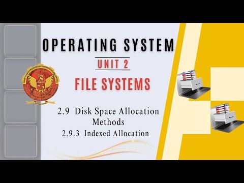 2.9.3 Indexed Allocation | CS405 |