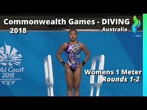 2018 Commonwealth Games Diving - Womens 1 Meter Diving - Exciting Rounds 1 & 2