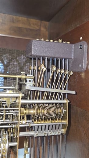 1980s Seth Thomas triple chime grandfather clock