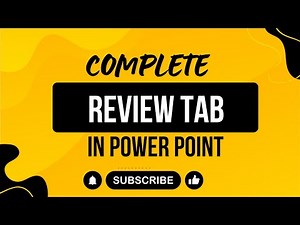Unlock the Power: Mastering the Review Tab in PowerPoint Like a Pro! 🚀📊