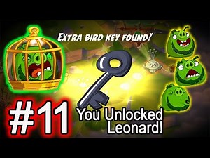 *New* 2020 Angry Birds 2 Unlocking Leonard Gameplay HD Level 81 - 87