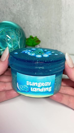 i’m thinking of a random number between 0 and 200. whoever picks closest gets … epic bragging rights! 😜STINGRAY LANDING 🌊🫧texture: clear glue saltscent: ocean (for men)this slime has finally made a return! this is an original texture in my shop. it’s gritty and heavy and so nice on your hands, not abrasive at all. some people say this slime has fallout, others say there isn’t. personally i don’t experience it until it dries out so i think it depends on how you play with it. in it’s settled st