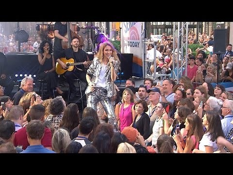 Celine Dion - Because You Loved Me - Live on Today Show 22/07/2016