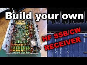 Homebrew HF receiver with good CW/SSB performances for amateur bands or general coverage.